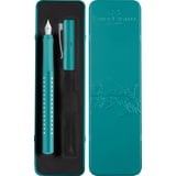 Faber-Castell Sparkle M im Geschenketui Patronenfüller ocean M (mittel)