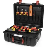 Wiha Werkzeugkoffer Basic Set L electric 45530 17-tlg.im Schutzkoffer