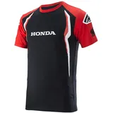 Alpinestars Honda Kurzarm-t-shirt - Red / Black - L