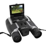 INF Digitales Fernglas mit Kamera, 12x32 Fernglas 48MP 2,5K Video -Foto -Recodier für Vogelbeobachtungen (Silver)