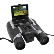 INF Digitales Fernglas mit Kamera, 12x32 Fernglas 48MP 2,5K Video -Foto -Recodier für Vogelbeobachtungen (Silver)