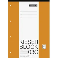 Brunnen Kieserblock A4 Lineatur 3 50 Blatt