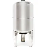 Wiltec Edelstahl Ausdehnungsgefäß 3 bar 50 l Grau
