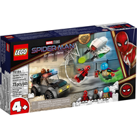 Lego Marvel Spiderman Mysterios Drohnenattacke auf Spider-Man 76184