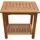 Garden Pleasure Gartentisch 50 x 50 x 35 cm Braun