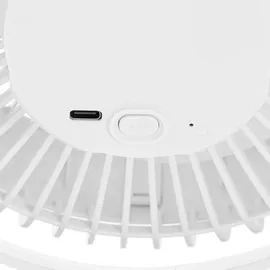 Adler AD 7342 Tischventilator 360° Rotation 25 cm Weiß