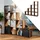 Vicco Treppenregal 142,5 x 29 x 143 cm Antikholz
