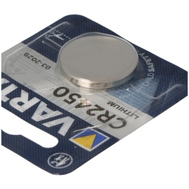 Varta Batterie passend für Osram Lightify Mini Switch Dimmschalter 1x Varta CR2450 Lithium Batterie IEC CR 2450