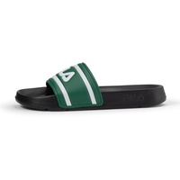 FILA Herren Morro Bay Slipper Slide Sandal, Verdant Green-Black, 40 EU - 40 EU