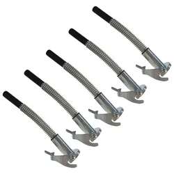 5x Ausgießer flexibel mit Sieb für Metallkanister silber Jerrycanverschluss