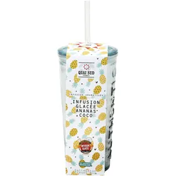 Quai Sud Kräutertee für Eistee Ananas Kokos in Travel Mug