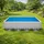 Happy People Pool-Abdeckplane blau 400x200 cm