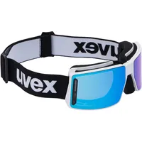 Uvex Mtn Tour white matt Mirror Blue/CAT3+CAT0