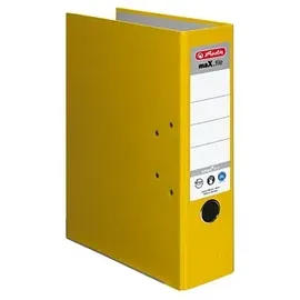 Herlitz maX.file nature plus DIN A4 80 mm Gelb 1 St.