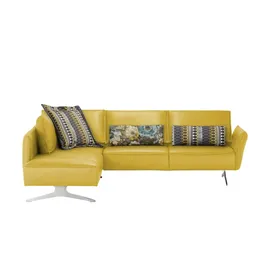 KOINOR Ecksofa Vineto ¦ gelb ¦ Maße (cm): B: 272 H: 83 T: 207.0