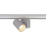 Deko-Light LED 3-Phasen-Strahler Nihal Mini 15W 950lm 3000K dimmbar, Silber