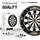 Home Deluxe Dartscheibe FINISH Modern