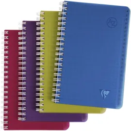 Clairefontaine Adressbuch 11x17 cm kariert 10 St.