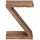 Wohnling MUMBAI Beige Akazie 44 x 30 x 59 cm
