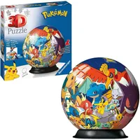 Ravensburger 11785 - Pokémon 3D-Puzzleball, 72 Teile