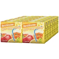 Säfte-Sirup Durstlöscher Apfel Orange Zitrone Fruchtsaftgetränk 500ml 12er Pack