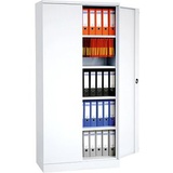 Gürkan Stahlschrank 109720 weiß 120,0 x 42,0 x 195,0 cm, aufgebaut