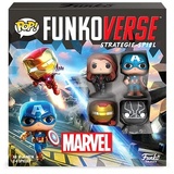 Funko Games Funko Funkoverse: Marvel 100 4-Pack German - Marvel Comics - Light Strategy Board Game For Children & Adults (Ages 10+) - 2-4 Players - Vinyl-Sammelfigur - Geschenkidee