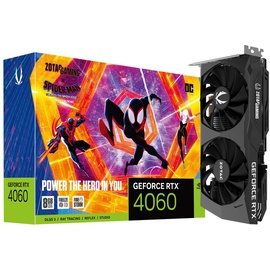 Zotac GeForce RTX 4060 Ti Twin Edge OC Spiderman 8 GB GDDR6 ZT-D40600P-10SMP