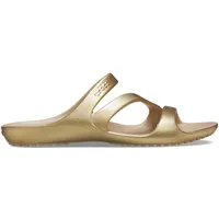 Crocs Flip Flop Sandalen für Damen, Gold, 37 EU - 36 EU
