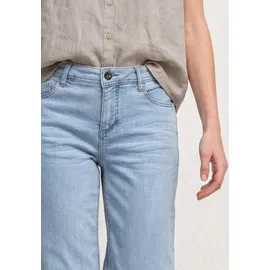 STREET ONE Damen, Gr. 33, Länge 26, ultra bleached wash, Jeans im loose fit 7/8-Länge, 5-Pocket-Jeans, mit Stretch