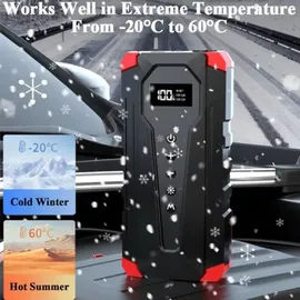 mlux Kompressor Starthilfe Powerbank 6000A