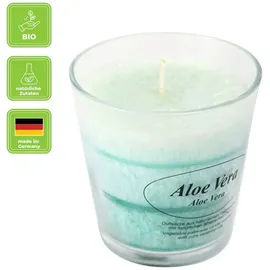 Kerzenfarm Hahn Duftkerze im Glas 100 g weiß