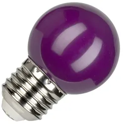 Bailey Tropfenlampe Violett | LED-Filament 1W | E27 Plastik