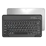 Occtingkind, Bluetooth Tastatur für iPad/Android-Tablets, Deutsches Layout QWERTZ, 12 Zoll Kabellose Magnetische ultraleichtes Tastatur, Für iPad/Samsng Galaxy Tab/Lenovo Tab/Xiaomi, Schwarz