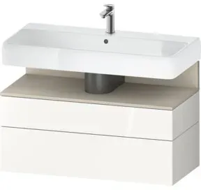 Duravit Waschtischunterschrank Qatego 99x47x59cm, T m/we g, 1 Kast, 1 Ausz.