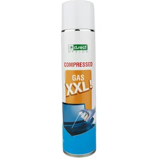 D.RECT Druckluftspray 600ml | Air duster PC Reinigungsset Reinigungs Spray Cleaner | Druckluftreiniger Für Die Reinigung Von Tastatur, Computer, Kamera, Handy