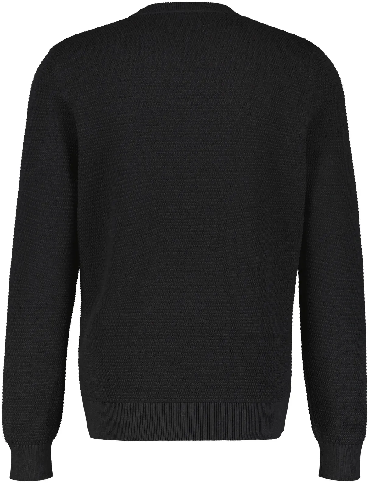 LERROS Strickpullover »LERROS« Lerros BLACK 5XL