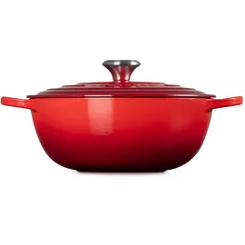 Le Creuset Signature La Marmite Bräter 26 cm kirschrot