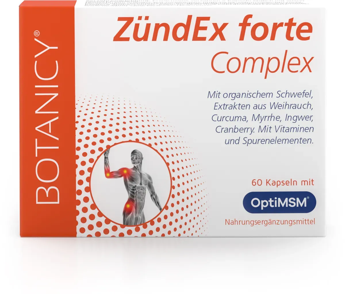 ZÜNDEX forte Complex – MSM Kapseln mit OptiMSM