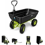 Trutzholm Bollerwagen mit Kippfunktion 400kg 125 L grün