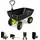 Trutzholm Bollerwagen mit Kippfunktion 400kg 125 L grün