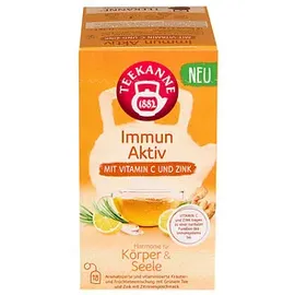 Teekanne Immun Aktiv Tee Teebeutel 18 x 22 g