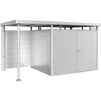 Biohort Seitendach für HighLine 3 Silber-Metallic 150x235x222 cm