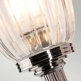 Elstead Lighting Carroll 1-flammig - Poliertes Nickel - BATH-CARROLL1-PN