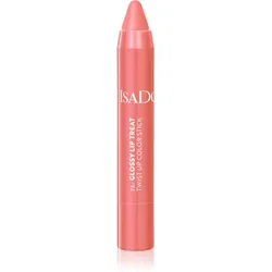 IsaDora Glossy Lip Treat Twist Up Color hydratisierender Lippenstift Farbton 09 Beach Peach 3,3 g
