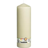 Bolsius Stumpenkerze 30 cm elfenbein