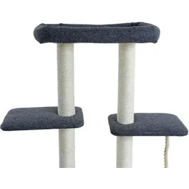 Estexo Kratzbaum 140 cm grau