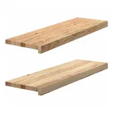 vidaXL Fensterbänke 2 Stk. 80 x 30 x 2 cm