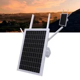 4g-lte-modemrouter Mit 15-w-solarpanel, Ip66 Wasserdicht, Für Wohnmobile, Außenkameras, Wlan