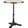 Blumfeldt Bistrotisch Beistelltisch Ø 57,5 cm Gold/Weiß